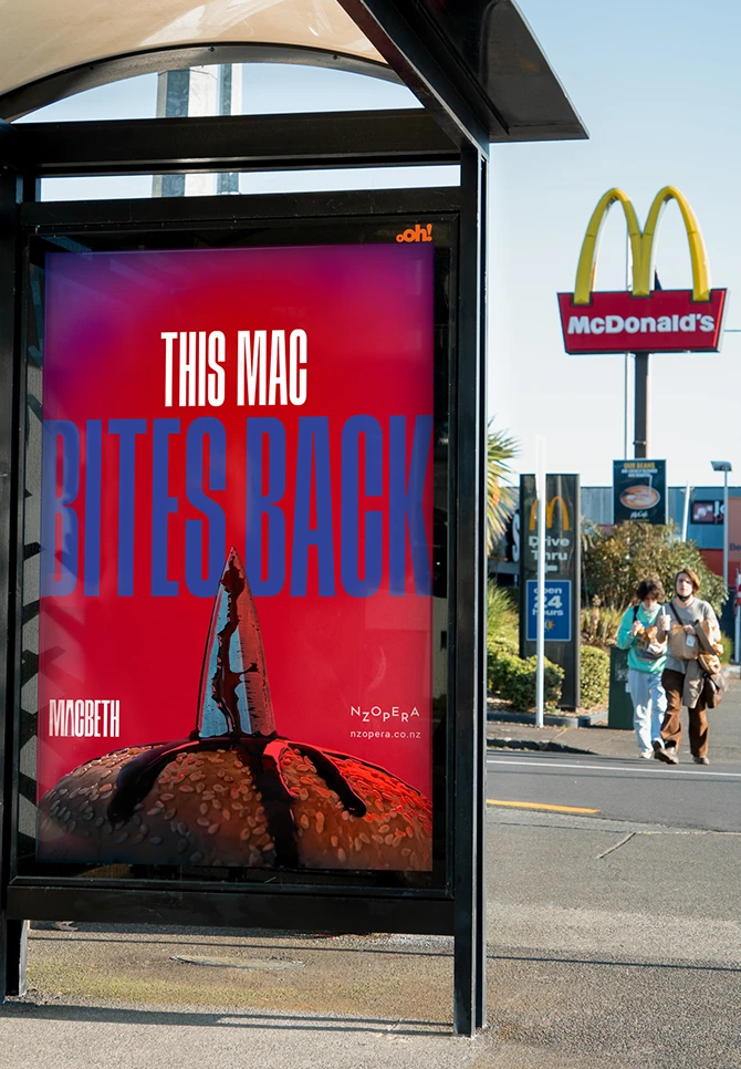 Murder a burger? How 'bout a king? - Macbeth - New Zealand Opera