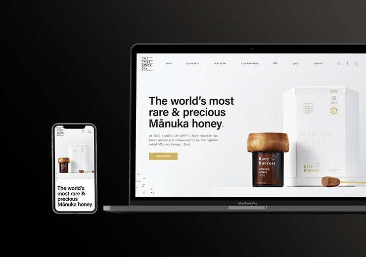 True Honey Website